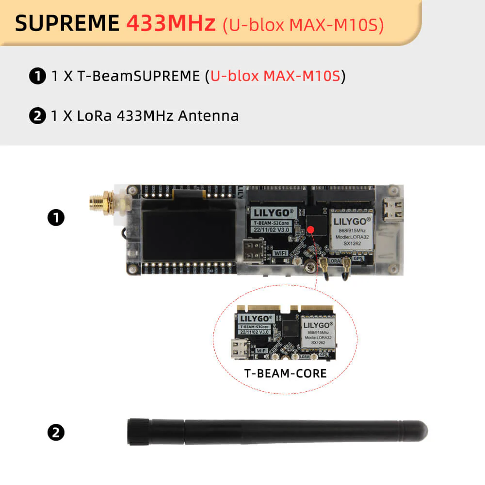 T-Beam SUPREME Meshtastic - Image 7